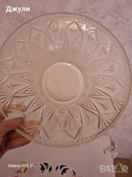 Кристална Ретро голяма Фруктиера , снимка 1