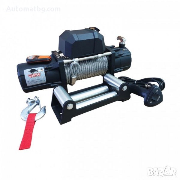 Електрическа лебедка Automat, 12000 LBS, Подсилен редуктор, снимка 1
