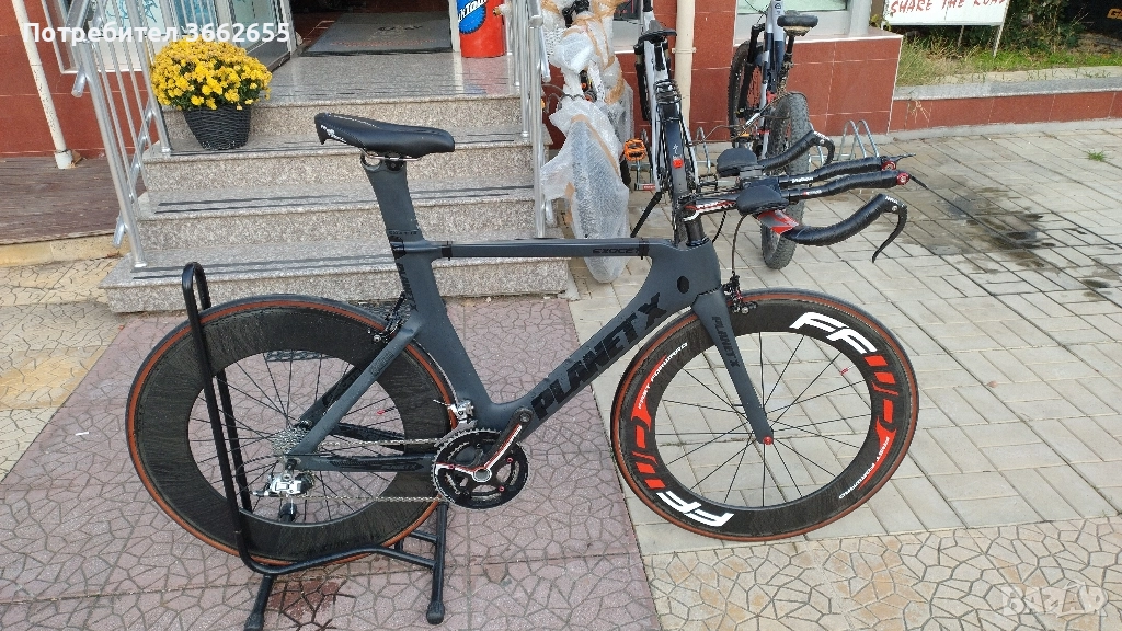 Колело за триатлон и часовник , снимка 1