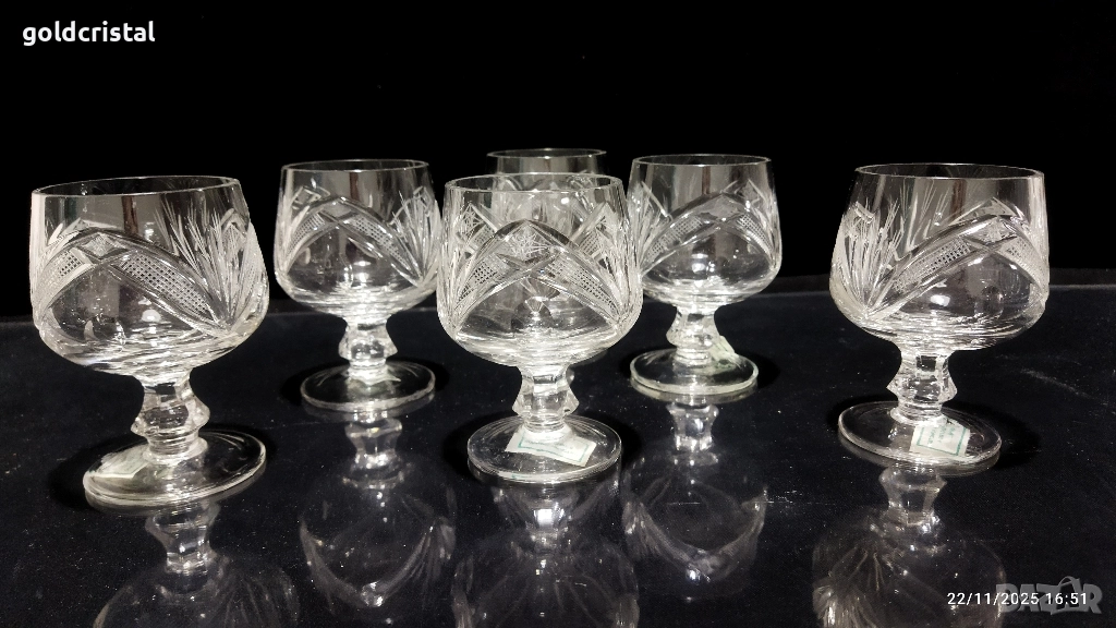 кристални чаши , снимка 1