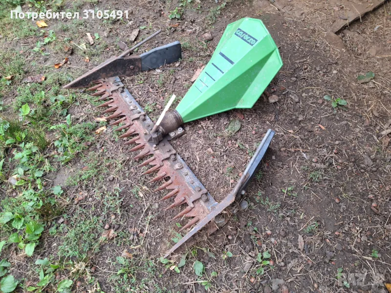 Косилен апарат палцова косачка за мотоблок 6 шлица, снимка 1