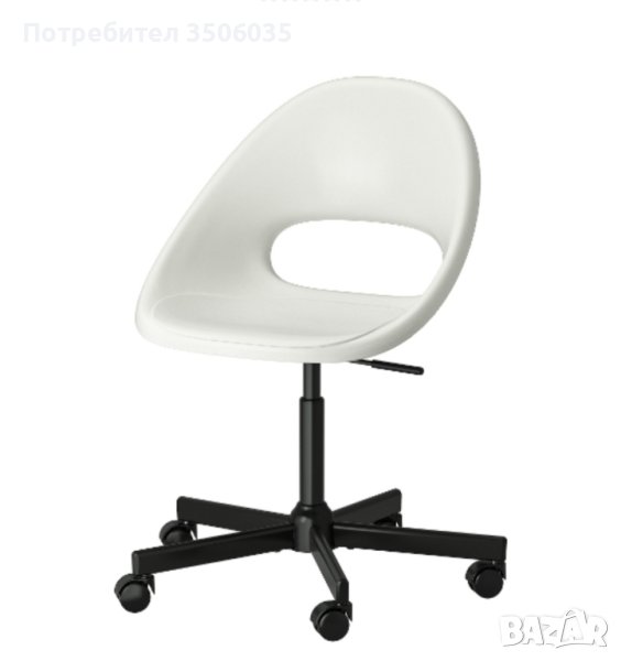 Ikea стол LOBERGET бял, снимка 1