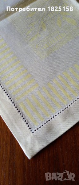 Ленена покривка 80х80 см., снимка 1