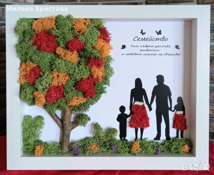 Картина със скандинавски мъх , снимка 1