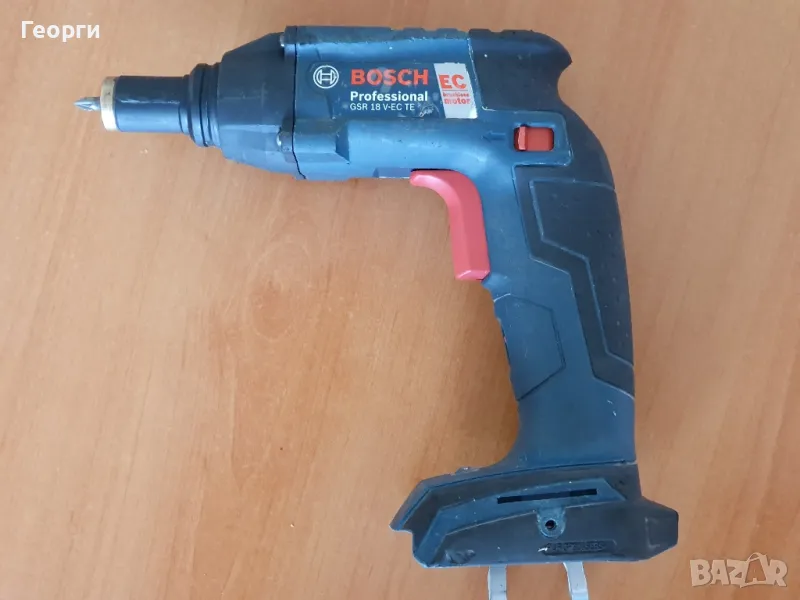 Акумулаторен винтоверт Bosch GSR 18 V-EC TE, снимка 1