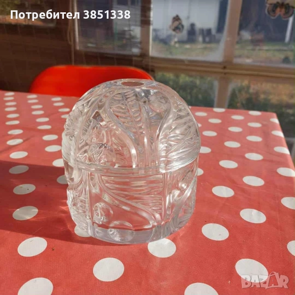 Вази, кани ,чайник,кристален съд Бохемия за захар и бонбони,старинки всякакви, снимка 1