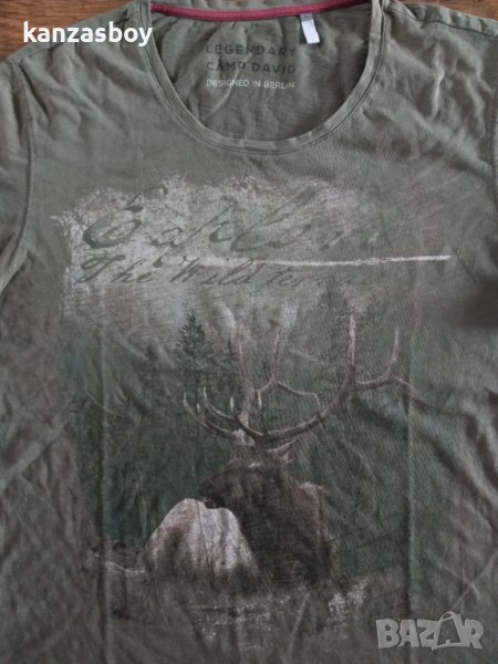 CAMP DAVID - страхотна мъжка тениска, снимка 1