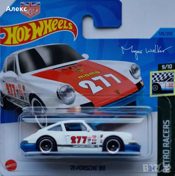 Hot Wheels 71 Porsche 911 HKH06, снимка 1