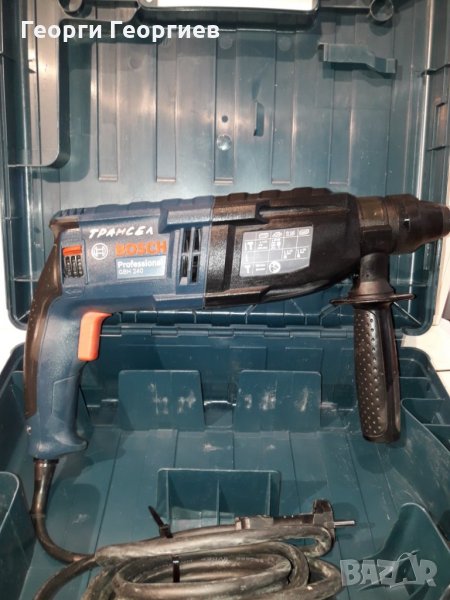 Перфоратор BOSCH  PROFESIONAL GBH240  790W синя серия, снимка 1