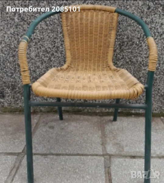 Стол алуминиев за тераса или двор, снимка 1