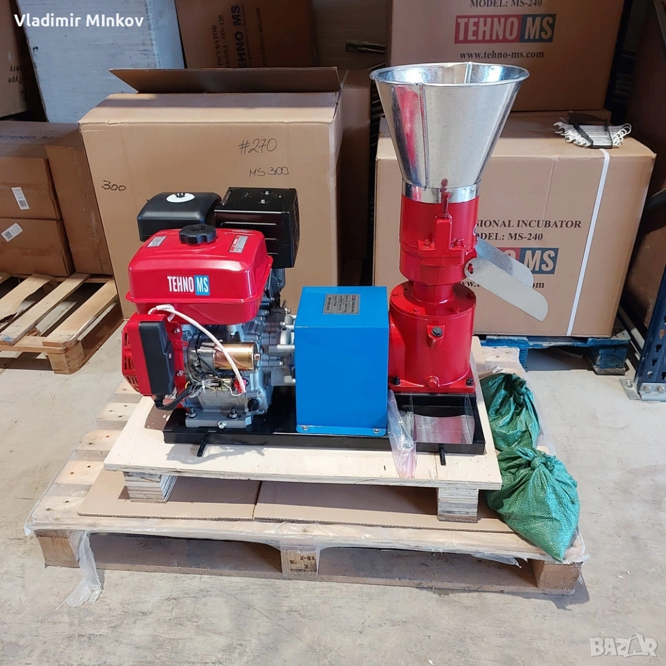 Гранулатор за фураж KL-140S (12 коня) – Разработен! + 2 матрици, снимка 1