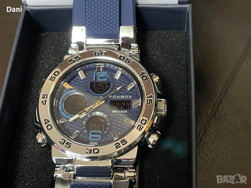 Масивен мъжки часовник с кварцов механизъм, снимка 1