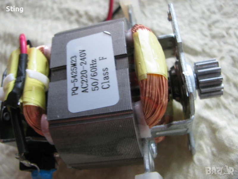 Мотор  Високооборотен  -  220V  ,  Отличен, снимка 1