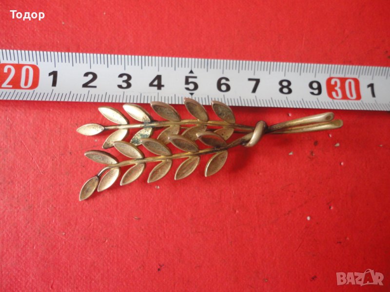 Страхотна старинна брошка 6, снимка 1