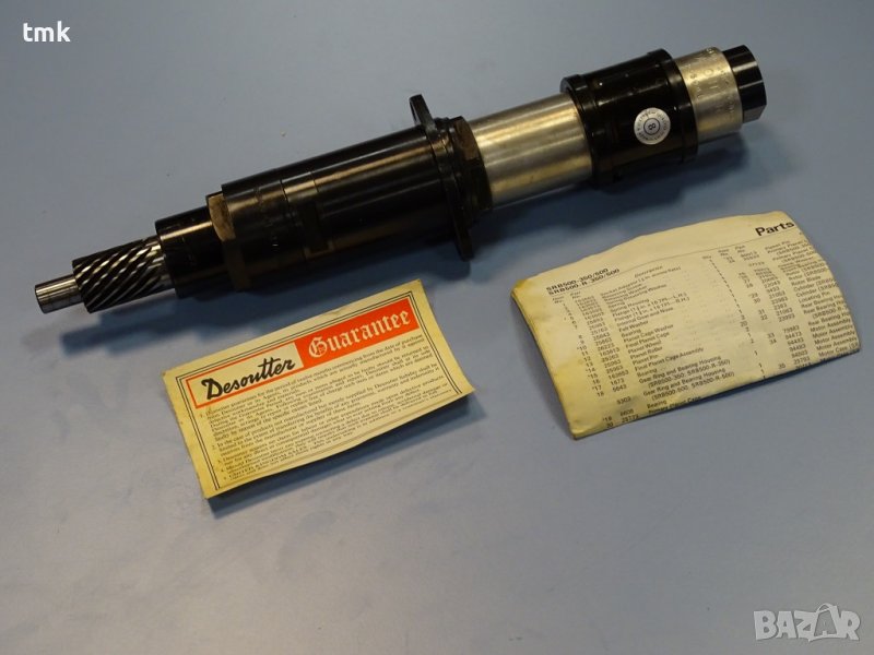 Пневматичен мотор редуктор Desoutter SR 050B-T-NS-500 torque motors SR050B, снимка 1