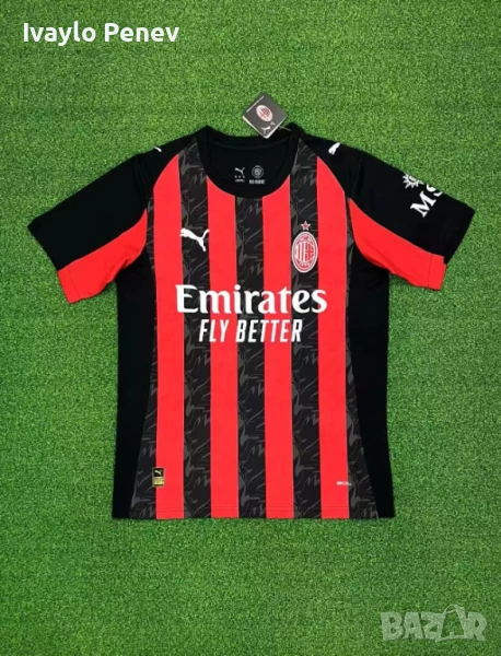Ново! Milan / Милан официални тениски 2025/2026 Roma Lazio, снимка 1