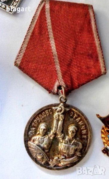 медал за трудова слава, снимка 1