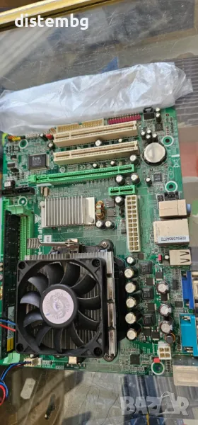 Дънна платка Biostar NF61S-M2 TE с процесор AMD Athlon64 X2 4000+  и памет 512MB DDR2, снимка 1