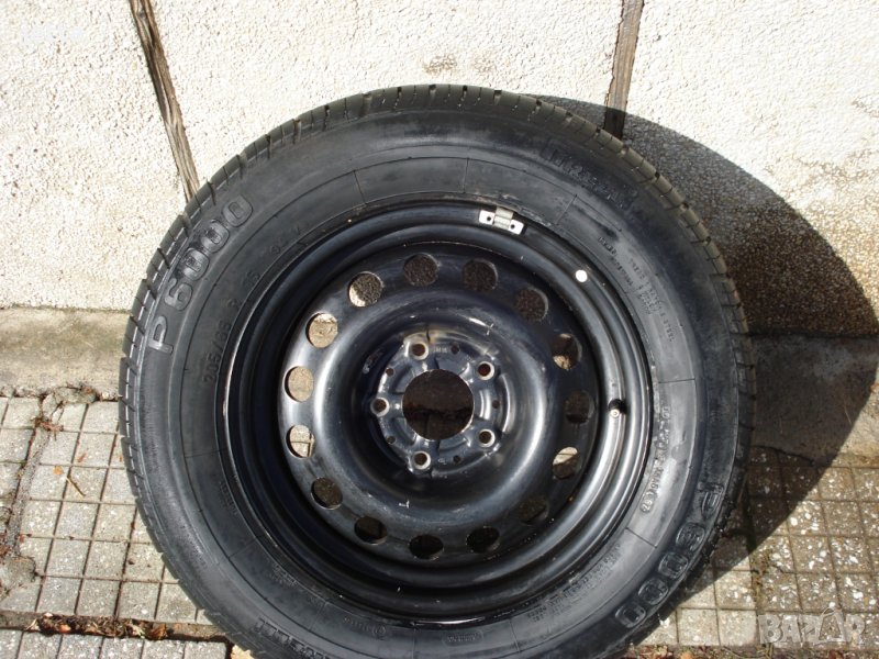 1бр гума пирели p6000 205/65/15 с джанта 5х120 за bmw, снимка 1