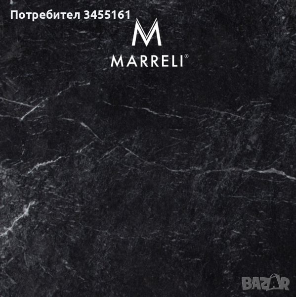 Мрамор Marreli BLACK фаши, снимка 1