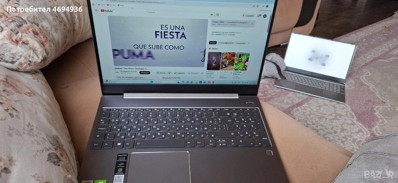 Intel Core i5-10210U (1.60/4.20 GHz, 6M) NVIDIA MX250 2 gb.ddr5. 8gb.ram ddr4.1TB. M.2 nvme ssd , снимка 1