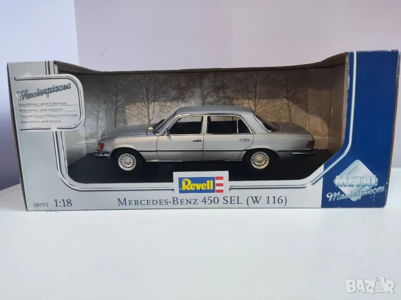 Mercedes 450 sel 1/18 Revell, снимка 1