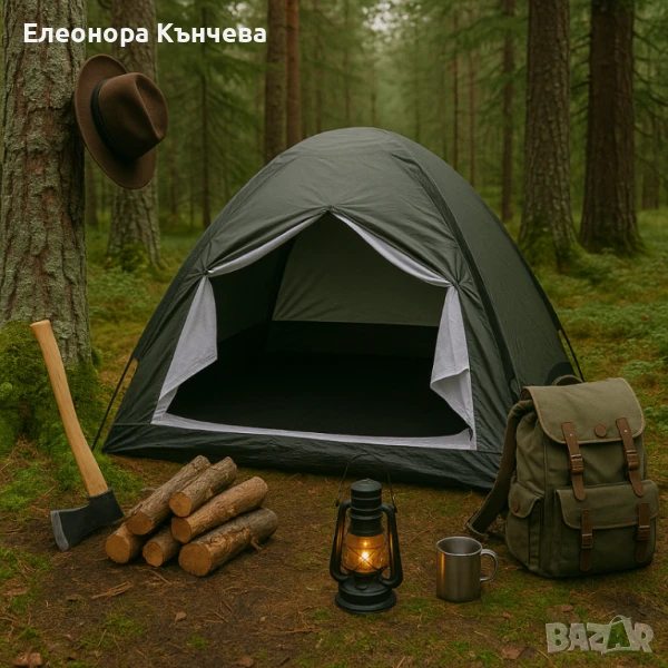 Палатка 4-местна, снимка 1
