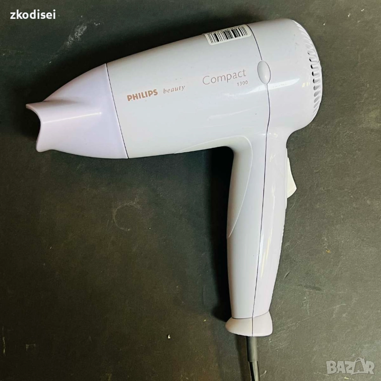 Сешоар PHILIPS COMPACT 1300, снимка 1