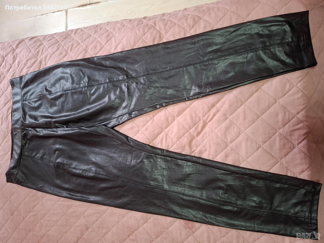 Дамски кожен клин , снимка 1