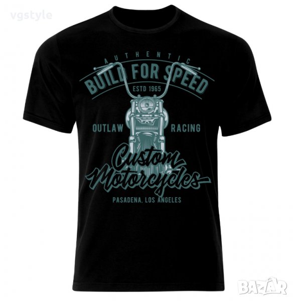 Тениска Моторджийска Мото Мотокрос Ендуро Моторист Мотоциклетизъм Мотор Рокер Moto Motorcycle, снимка 1