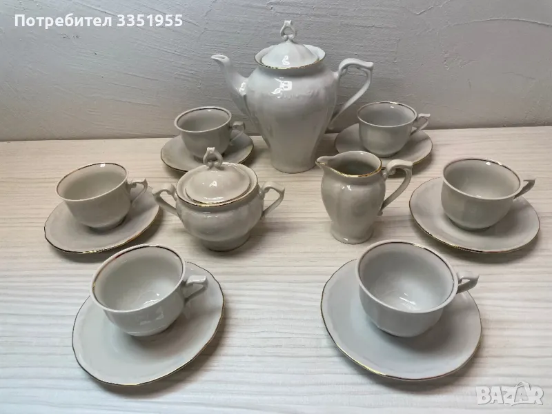  Сервиз за кафе 100г Изида България, снимка 1