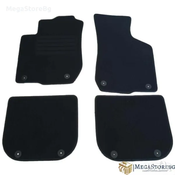 Мокетни стелки за Audi A3 96-03 4 части, снимка 1