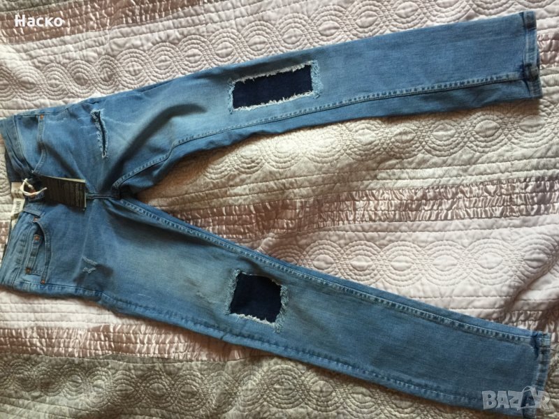 Нови оригинални мъжки stretch/skinny jeans new look, снимка 1