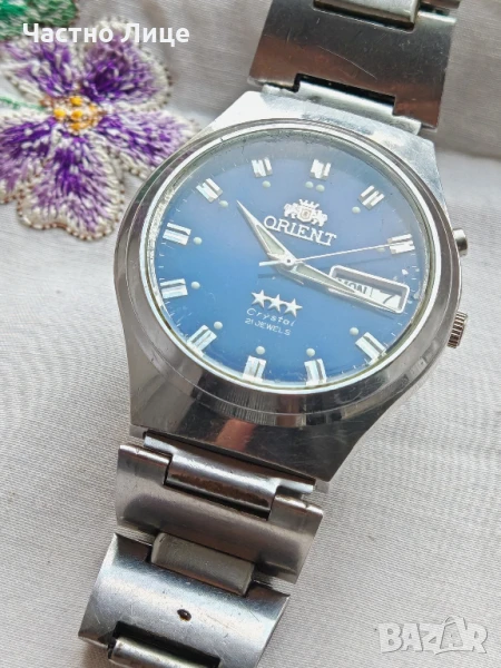 Оригинален Мъжки Винтидж Японски Часовник ORIENT Ориент , снимка 1