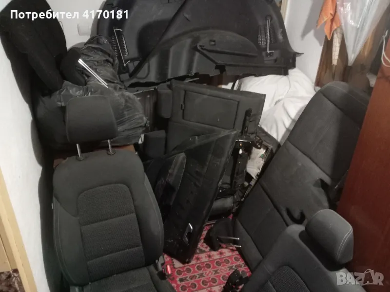 киа спортаге 2017гд комплект салон седалки и кори, снимка 1