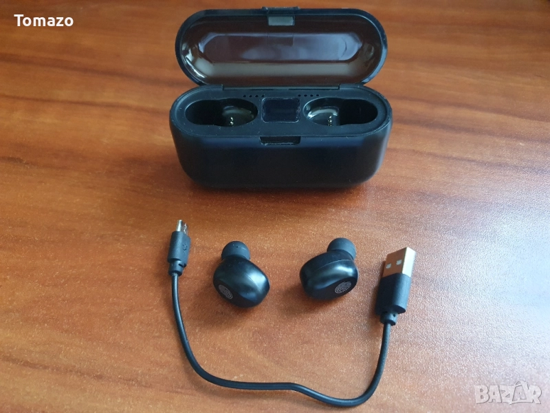 Безжични Bluetooth слушалки - F9 /Airpods/Airbuds, снимка 1