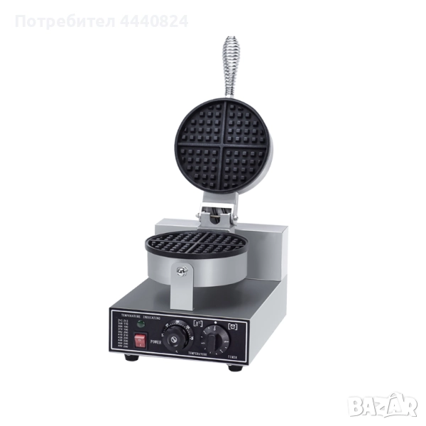 Професионален гофретник 1.2 kW, снимка 1