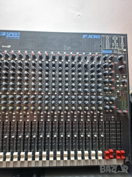 Mixer Soundcraft spirit fx16 lexicon , снимка 1