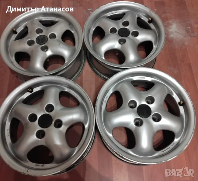 Алуминиеви джанти 14' 6J x 14H2 4x100 ЕТ38 Германски, снимка 1