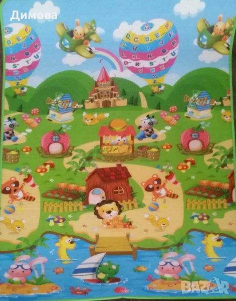 Килимче за гимнастика 200х180см дебел 1см,, снимка 1