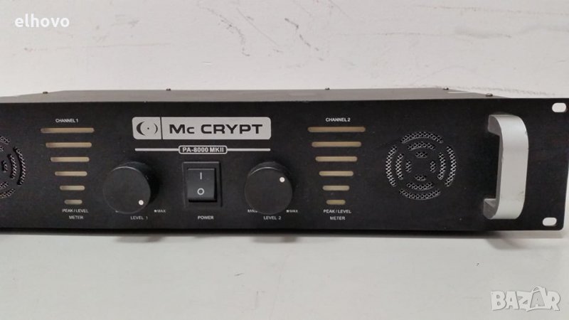 Усилвател Mc Crypt PA-8000 MK II, снимка 1