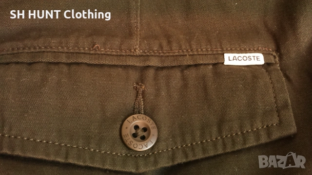 LACOSTE RELAX FIT размер 33 / M къси панталони 19-40, снимка 10 - Къси панталони - 53213858