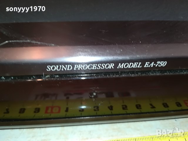 AKAI EA-750 SOUND PROCESSOR-ВНОС GERMANY 3110221754, снимка 4 - Ресийвъри, усилватели, смесителни пултове - 38513800