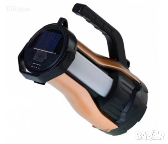 Соларен фенер HEL-T96, 30W, LED преден и страничен, радиус на осветяване 500 м, мощност 30 w, снимка 6 - Соларни лампи - 52855062