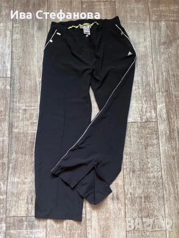Оригинален черен спортно елегантен панталон Adidas Адидас , снимка 3 - Панталони - 51608058