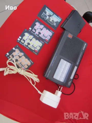 Sony антично Радио ICF-SW800 с 4 карти , снимка 12 - Радиокасетофони, транзистори - 50325526