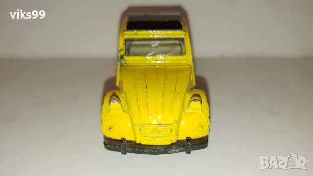 Citroen 2CV MC Toy - Мащаб 1:60, снимка 6 - Колекции - 48000063