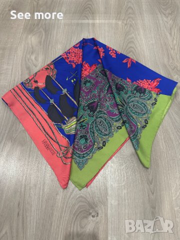 Charlotte Sparre шал коприна, снимка 6 - Шалове - 40505760