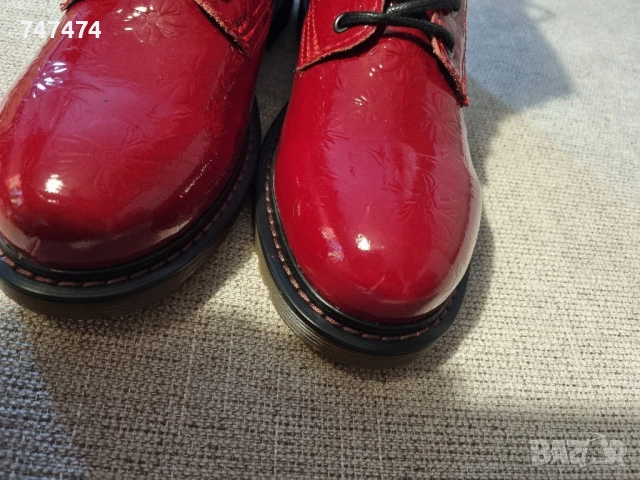 Естествен лак, 41 номер нови, снимка 5 - Дамски боти - 51238329