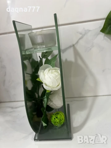 НОВО! Красив подарък: гълъб на мира, цвете, чаена свещ..., снимка 10 - Декорация за дома - 50877171